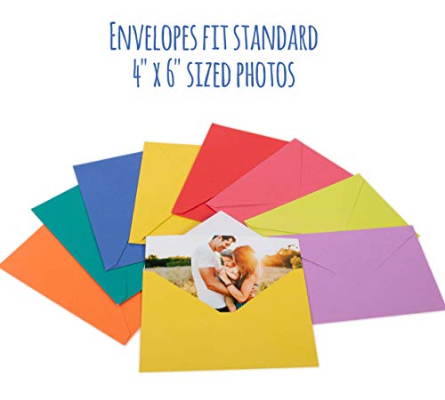 120 Blank Cards With Envelopes & Stickers | 4" X 6" Bulk Boxed Set Of All Occasions Colored Notecards | Rainbow Assortment Of Plain Color Cardstock Ideal For Card Making And Kids Stationary Set #TOP2