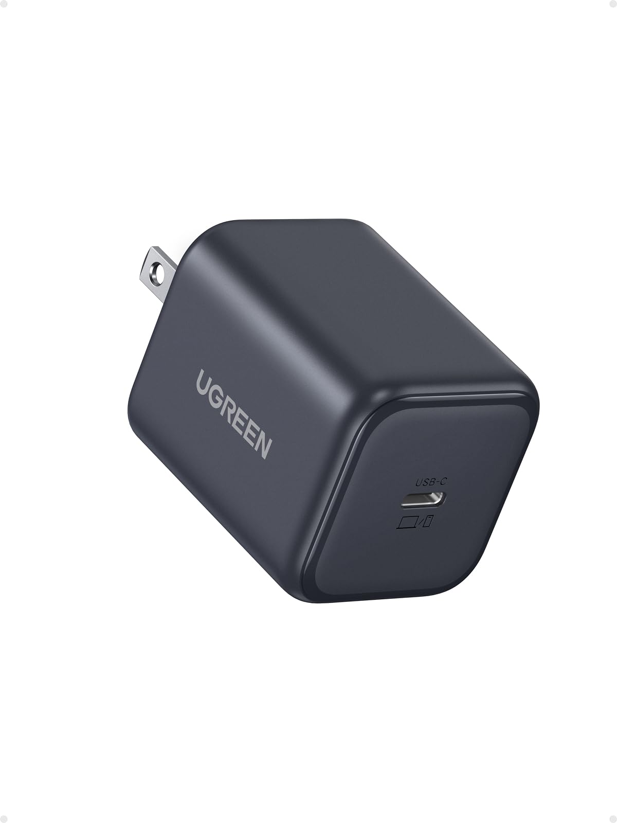 UGREEN Cargador 45W Tipo C GAN Portátil, PD USB C Carga Rápido