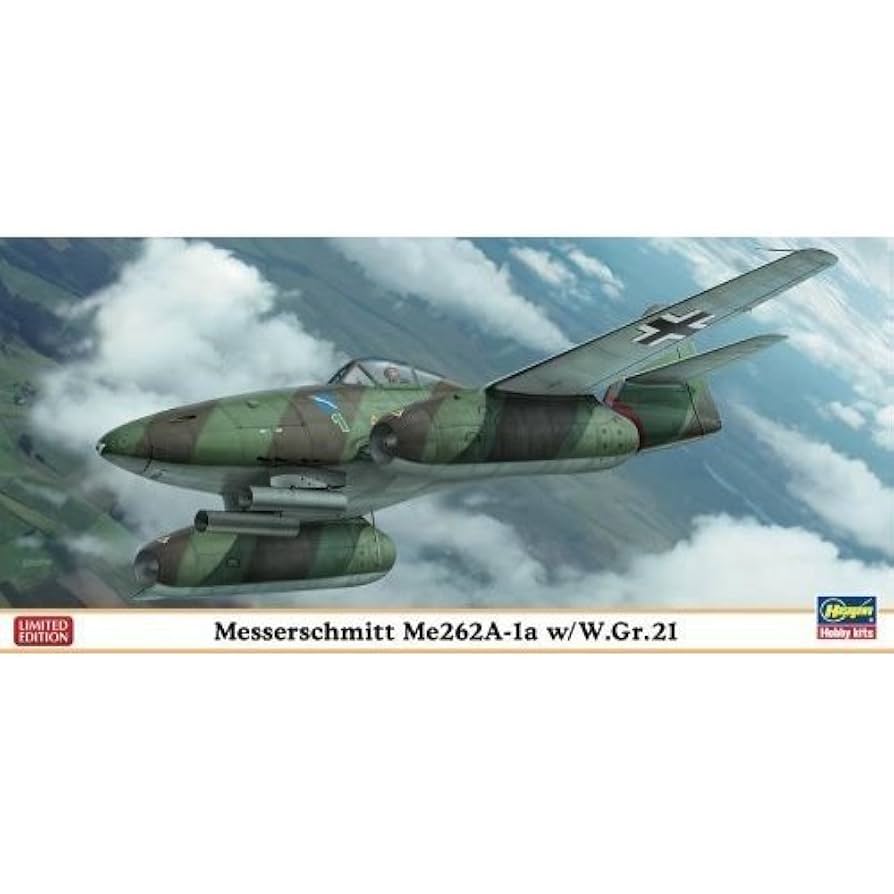 (未使用･未開封品)　ハセガワ 1/72 メッサーシュミット Me262A-1a w/W.Gr.21 60wa65s Amazon | ハセガワ 1/72 メッサーシュミット Me262A-1a w/W.Gr