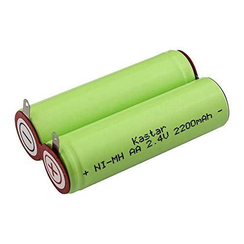 Kastar 1-Pack 2.4V 2200mAh Ni-MH Battery Replacement for Norelco 5863XL Norelco 5864XL Norelco 5865XL 5865XL/A Norelco 5867XL Norelco 5885XL 5885XL/A Norelco 5886XL Norelco 5887XL Norelco 605RX