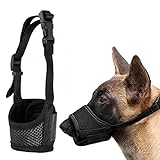 【Fácil de usar】: abra el velcro, coloque este producto en la boca de su perro, encuentre el ángulo más cómodo para su perro y pegue este velcro, ajuste las correas en la cabeza de su perro y cierre la hebilla.