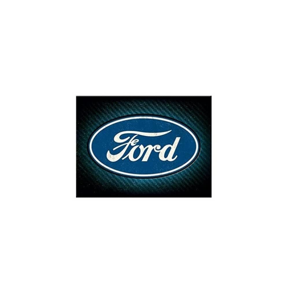 Nostalgic Art Fridge Magnet Ford Blue Logo 6 x 8cm