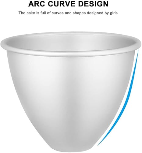 Miniatura 8 de Molde de pastel en forma de huevo grande Molde de molde de pastel de princesa para herramienta de hornear fuerte de bricolaje