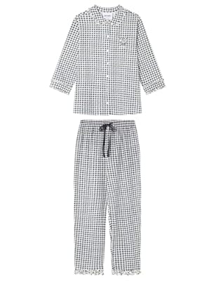 Women secret - Women secret Pijama Masculino de Manga Larga Colección Multilicense Cottage