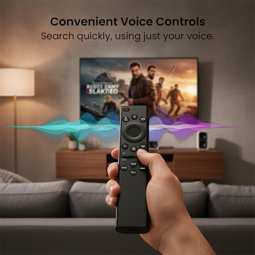Replacement for Samsung Smart TV Remote, with Voice Control, Compatible with Samsung TV QLED/OLED/The Frame/Crystal UHD Series, Simple Setup, 1-Year Warranty - Image 6