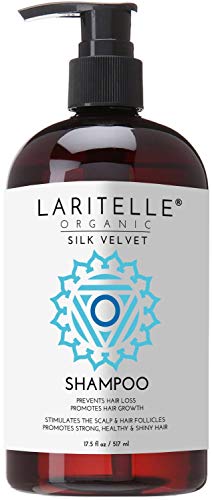 Laritelle Organic Shampoo Silk Velvet 17.5 oz