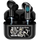 AI Earbuds with OpenAI’s ChatGPT API, Real-Time 2-Way Translation in 144 Languages, Touch Display, ANC/ENC Noise Cancellation, Hi-Fi Drivers, Long Battery Life, No Subscription Needed, iOS/Android
