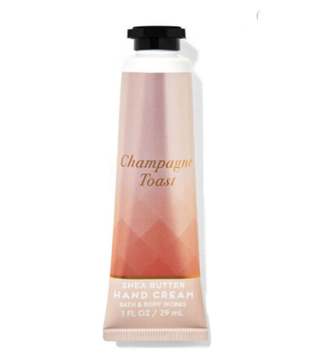 Bath & Body Works Shea Butter Hand Cream – Champagne Toast 1oz (Packaging Design Varies)
