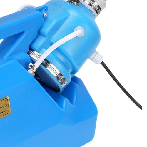 Máquina de humo eléctrica NDNCZDHC 7L 1200W, pulverizador portátil con volumen de spray 450ML/min y alcance de 5-10m miniatura 6