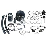 Reparatursatz für Spiegelbalgdichtungen 30-803097T1 46-96148A8 46-96148A5 46-60367A1 Kompatibel mit MerCruiser Alpha One Gen 1 Z-Antriebsmotoren