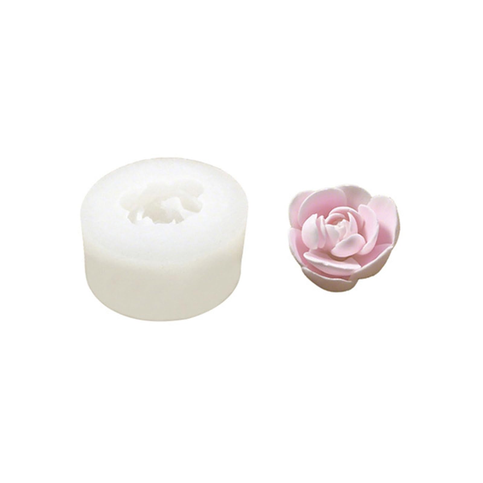 Jazuaiao Shape Silicone Molds for Craft Soap Making Home Decoration Floral Silicone for Epoxy Resin Floral Mold for