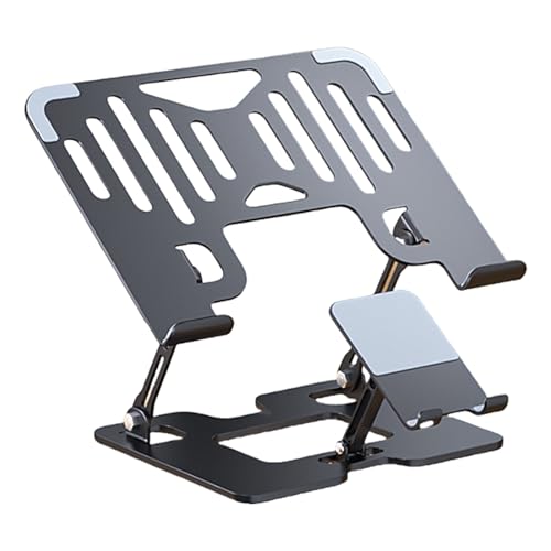 Soporte ajustable para laptop y teléfono de acero carbono miniatura 3