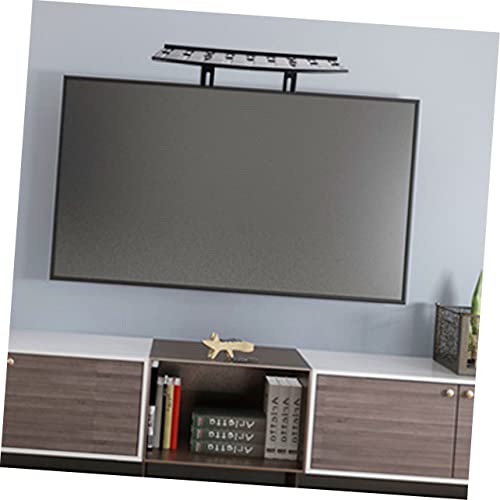 Support pour routeur TV sans perçage étagère cache-câbles pour décodeur