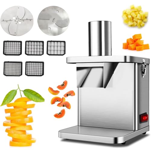 Cortadora eléctrica profesional para verduras 300W