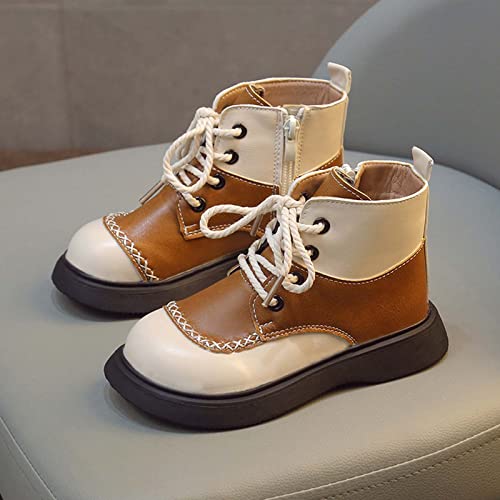 JOEupin Toddler Boys And Girls Lace Up Zipper Outdoor Ankle Boots(Toddler/Little Kids)2