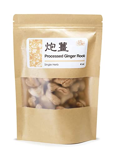 New Packaging Processed Ginger Root Pao Jiang 炮姜 4Oz #TOP25