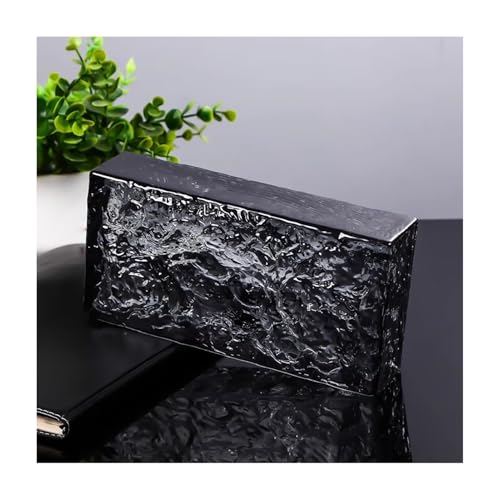 Briques en cristal transparent noir pour une protection de la vie privée