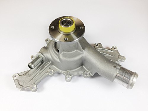 OAW F2102 Engine Water Pump w/ 3-hose Outlets for 97-10 Ford Explorer, 01-10 Explorer Sport Trac, 05-10 Mustang, 01-11 Ranger, 01-10 Mazda B4000 & 98-10 Mercury Mountaineer 4.0L SOHC