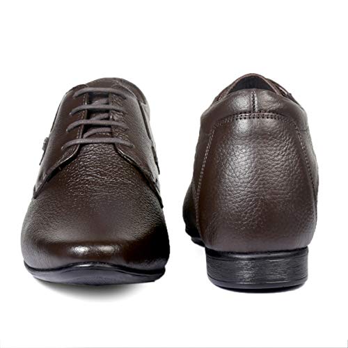 Image of BXXY 3 Inch Height Increasing Formal Faux Leather Derby Shoes