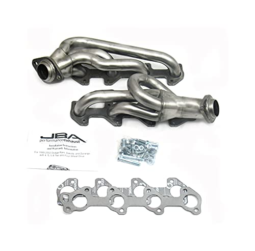 Jba 1949s 1-12 Shorty Stainless Steel Exhaust Header For Dodge 4.7l Dakotadur...