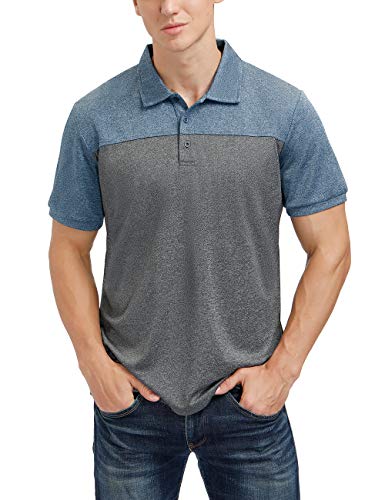 Mens Dry Fit Two Tone Short Sleeve …