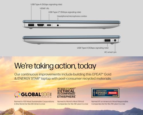 Image of HP Laptop Computer, AMD Processor, 4GB RAM, 512GB Storage for Student Use