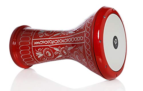 VATAN VD-3029K ÇÖMLEK DARBUKA ERZİNCAN İŞLEMELİ KIRMIZI