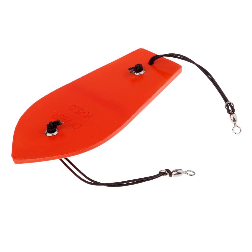 ATORSE Big Game Trolling Board Planer Diveboard K-Type for Bluefin,Tuna Fishing S-image-1