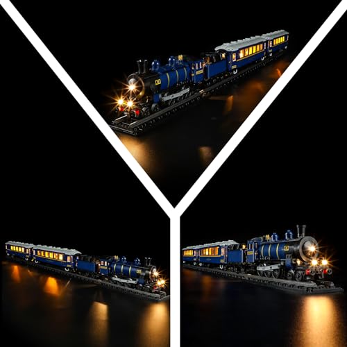 Mililier LED Light Kit for Lego 21344 The Orient Express Train Set, Compatible with Lego 21344 Building Blocks Model(Not Include Blocks Set) - Thumbnail 5