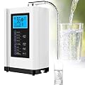 Water Ionizer, Water Purifier Machine PH 3.5-10.5 Alkaline Acid Water Machine,Up to +400~-500mV ORP, 8000 Liters Per Filter,Water Settings,Auto Cleaning,Intelligent Voice(White)