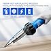 SWIGRANCE Hot Air Plastic Welder 1600W Plastic Welding Roofing Kit 110V, Vinyl PVC TPO Welding Handheld Plastic Hot Air Heat Gun Welding Torch with Various Nozzles