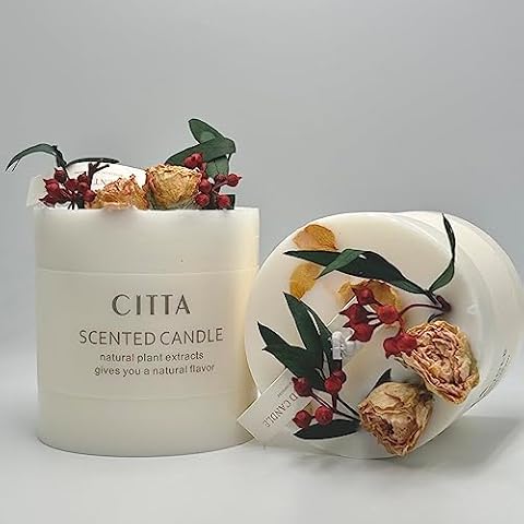 Scented Candles | Soy Wax Candles 300g | Decorative Candles Cover