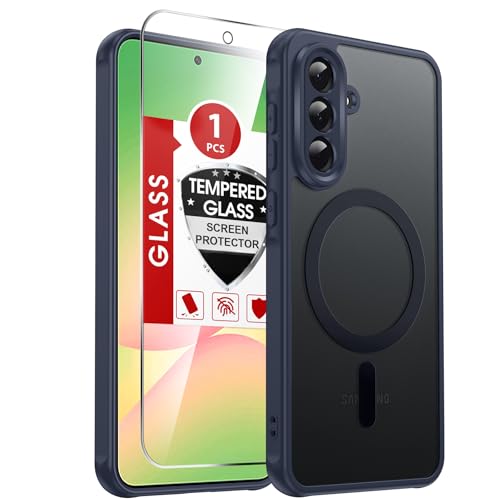 Coque Samsung A56 5G idéale au quotidien avec protection écran intégrale et fixation MagSafe