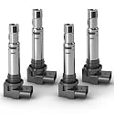 4 PCS Zündspule Pack Passend für Skoda Fabia für Octavia, für A1 A2 A3, für Golf für Polo für Polo, für Roomster für Toledo für Ibiza für Rapid für Beetle, Zündspule Ersatz #036905715 058905101