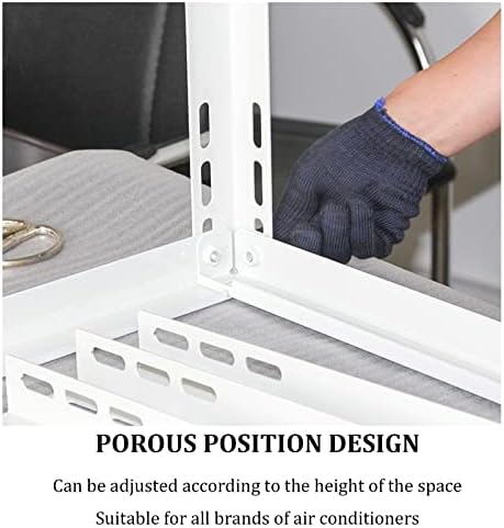 Heavy Duty Air Conditer Bracket - Double Layer Floor Stand for Mini Split Units, Universal Ground Mount Base for Outdoor Heat Pumps & Condenser Units, 900x1200x450mm image 5