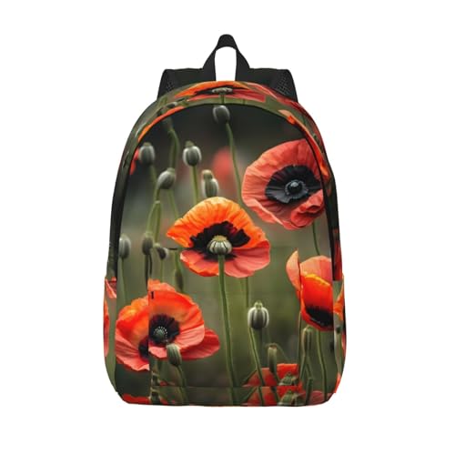 Sac à dos coquelicot femme pour ordinateur portable et voyage