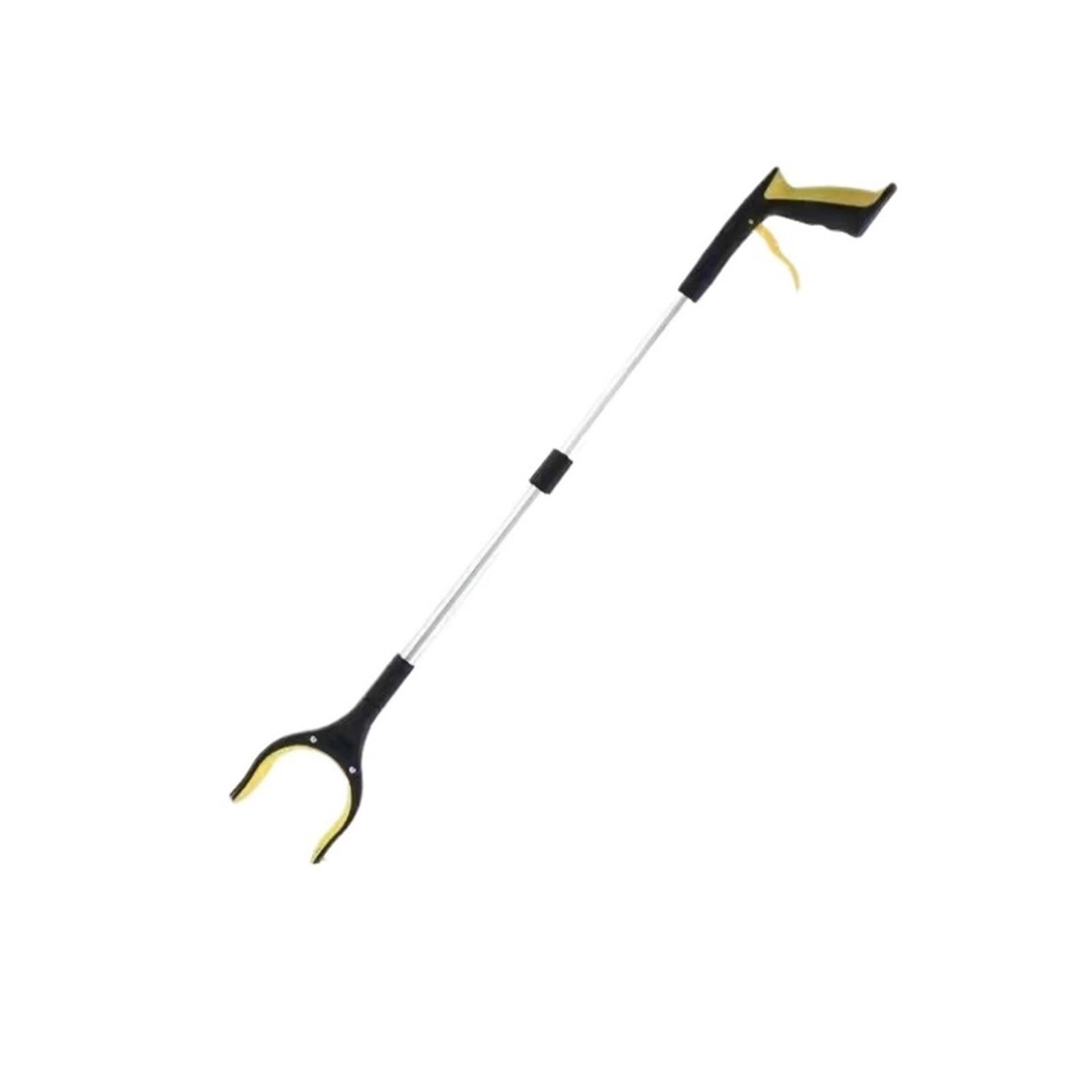 Pinza Raccogli Oggetti Resistente Strumento di Raccolta Pieghevole Reacher Tool con Ganascia Rotante A 360° E Pinze Magnetiche Pinza Antiscivolo(Yellow)