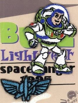 Amazon | ◇ キャラクター 刺しゅう ワッペン トイ ストーリー（ バズ