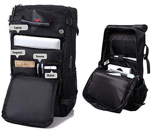 Beefree, zaino 3 in 1 antifurto per viaggi ed