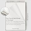 Top 10 Ideas - Best Gifts for Daughters 162 Fuxi 9" x 12" Sketch Book, Top Spiral Bound Sketch Pad, 100 Sheets 68lb/100gsm Acid-Free Drawing Paper, Art Sketchbook for Drawing Pad for Kids Artists & Beginners Professional Art Supplies for Adults #3