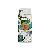 Lavazza, ¡Tierra Organic Amazonia Whole Bean Coffee Medium Roast 10.5 Oz Bag, Floral Notes,...