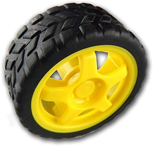 Robocraze Dual Shaft BO motor with wheel (4 Pcs each) - Image 3 thumbnail