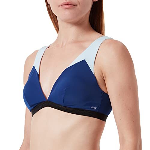 sloggi Shore, Blue Acara Top 1, Top de Bikini, Mujer, Azul (Twilight Blue), XL