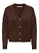 Produktbild ONLY Women's Onlnew Chunky L/S Short CARDGAN KNT Cardigan Sweater, Potting Soil/Detail:W. Melange, S (2er Pack)