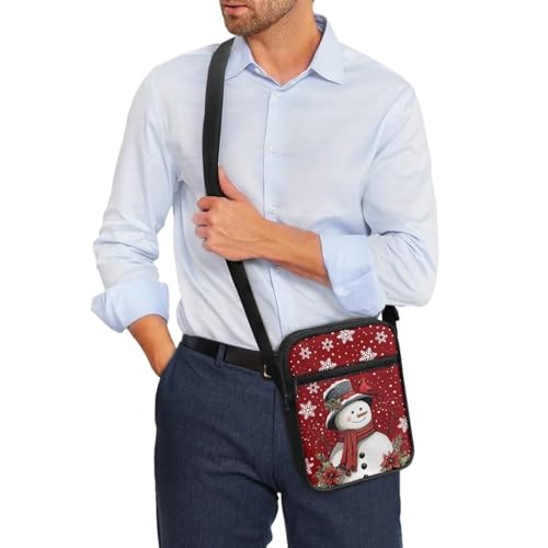 Boatee Cross Body Handbags Christmas Small Satchel Bags Stylish Multi-Purpose Side Bag Single Shoulder Wallet with Pockets3