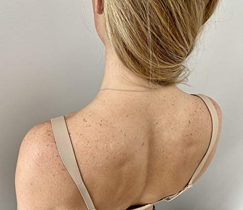 Image of Fashion First Aid Replacement Bra Straps - Low-Stretch Adjustable Bra Straps w /Reinforced Hooks for Bras, Dresses & Swimsuits