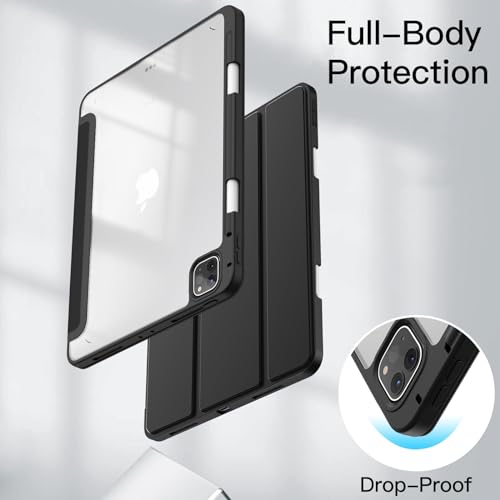 Image of JETech Case for iPad Pro 11 inch 4 /3 /2 /1, Black