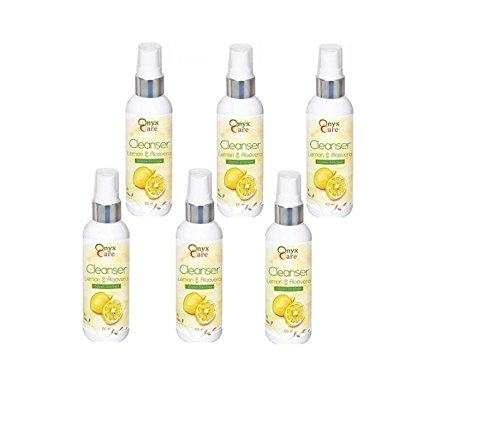 Onyx Care Lemon & Aloevera Cleanser (Vitamin Enriched) (Pack of 6 pc 100ml each)