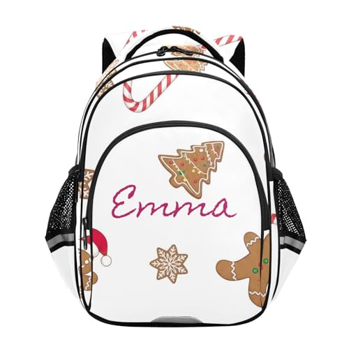 Sac à dos d'école personnalisé enfants : le cadeau mignon motif pain d'épice pour fille
