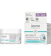 lavera Basis Sensitiv Beruhigende Nachtcreme, 50 ml